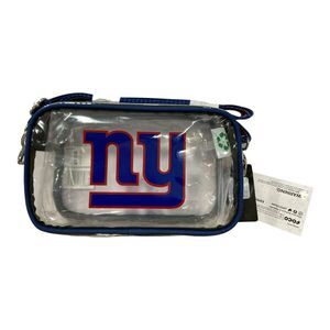 FOCO NFL Clear Cross Body Stadium Compliant Camera Bag - NY Giants